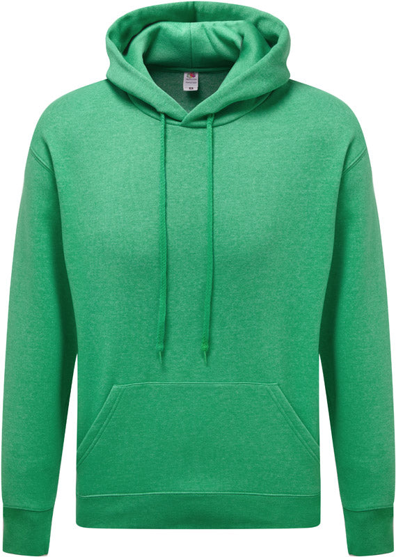 F.O.L. | Premium Hooded Sweat retro heather green