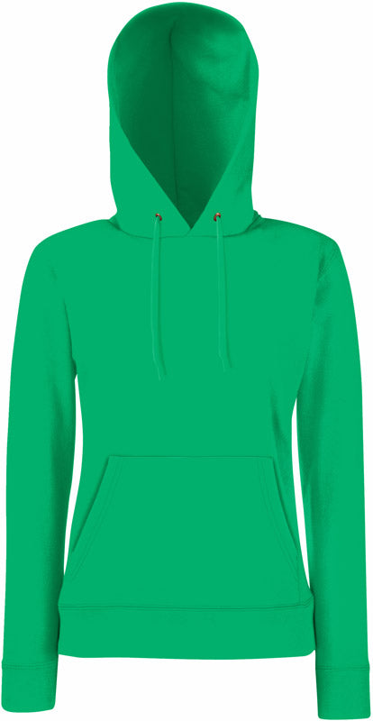 F.O.L. | Classic Lady-Fit Hooded Sweat kelly green