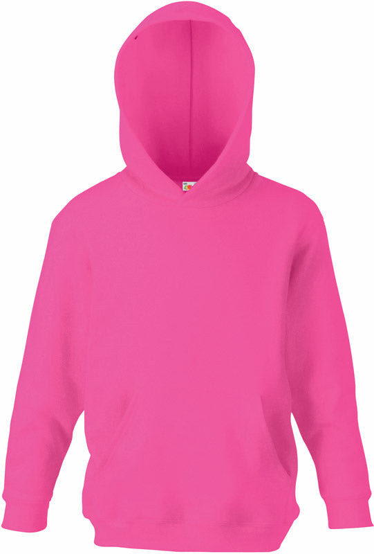 F.O.L. | Classic Kids Hooded Sweat fuchsia