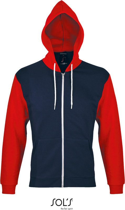 SOL'S | Silver french navy/red