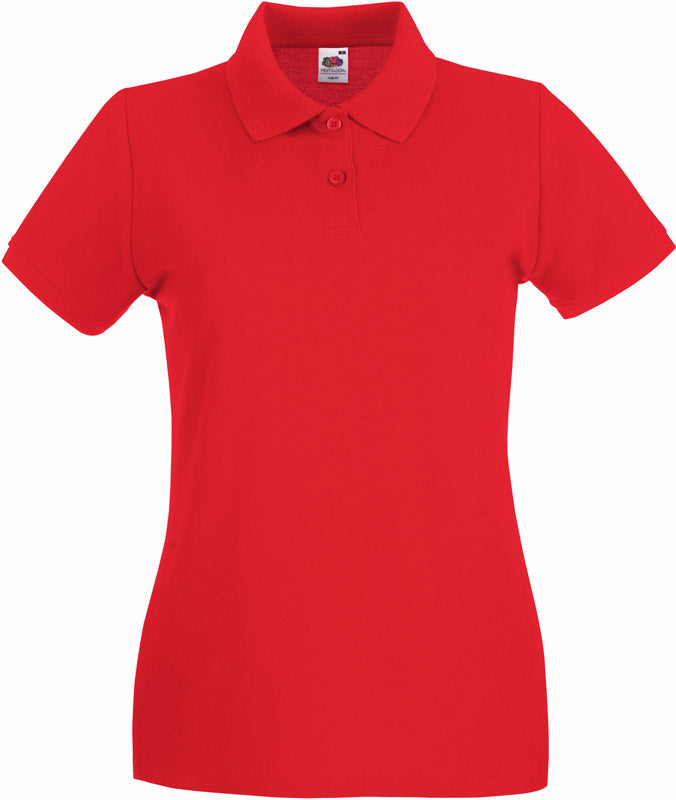 F.O.L. | Lady-Fit Premium Polo red
