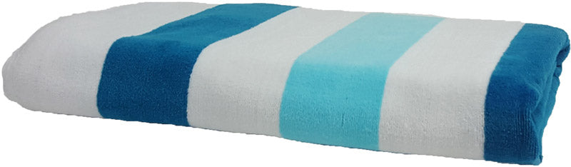 The One | Towel Stripe petrol/mint