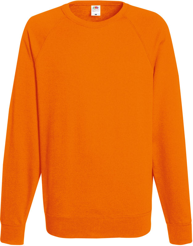 F.O.L. | Lightweight Raglan Sweat orange