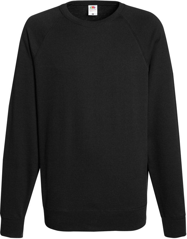 F.O.L. | Lightweight Raglan Sweat black