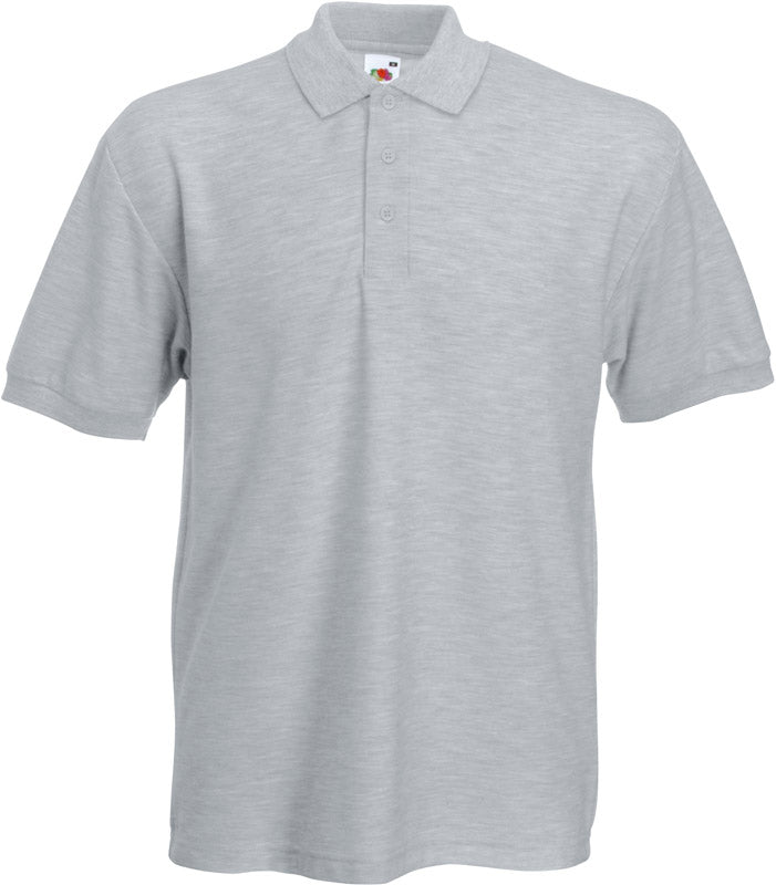 F.O.L. | Heavy 65/35 Pique Polo heather grey