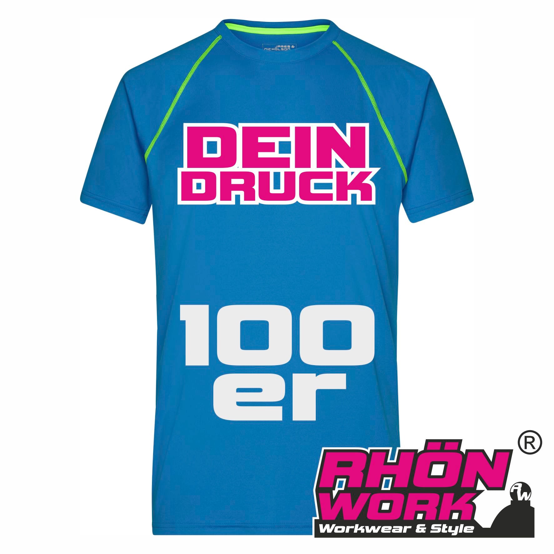 FUNKTIONS SHIRT DEAL "JN496" - 100er Pack (St. ab 22,29€)