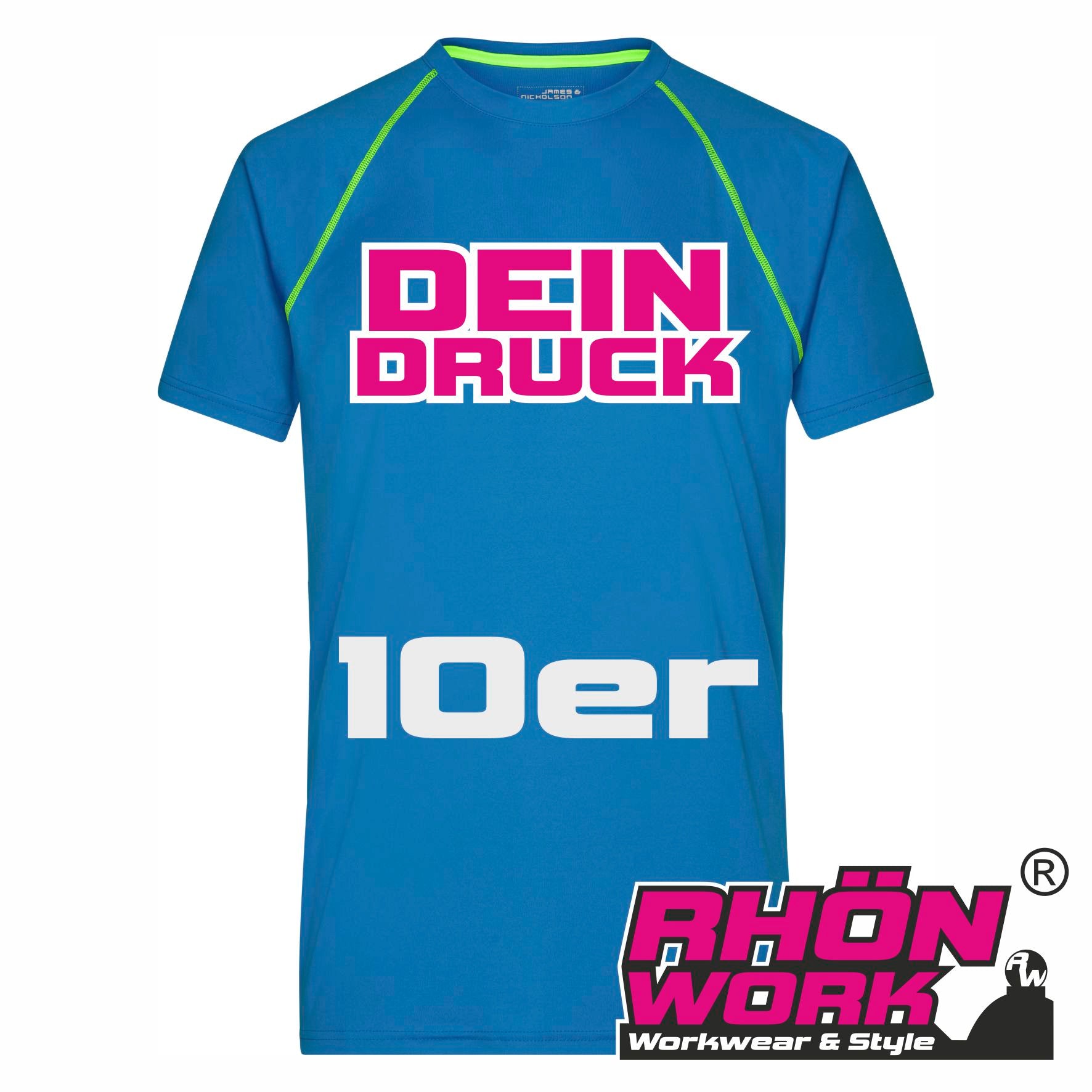 FUNKTIONS SHIRT DEAL "JN496" - 10er Pack (St. ab 28,90€)