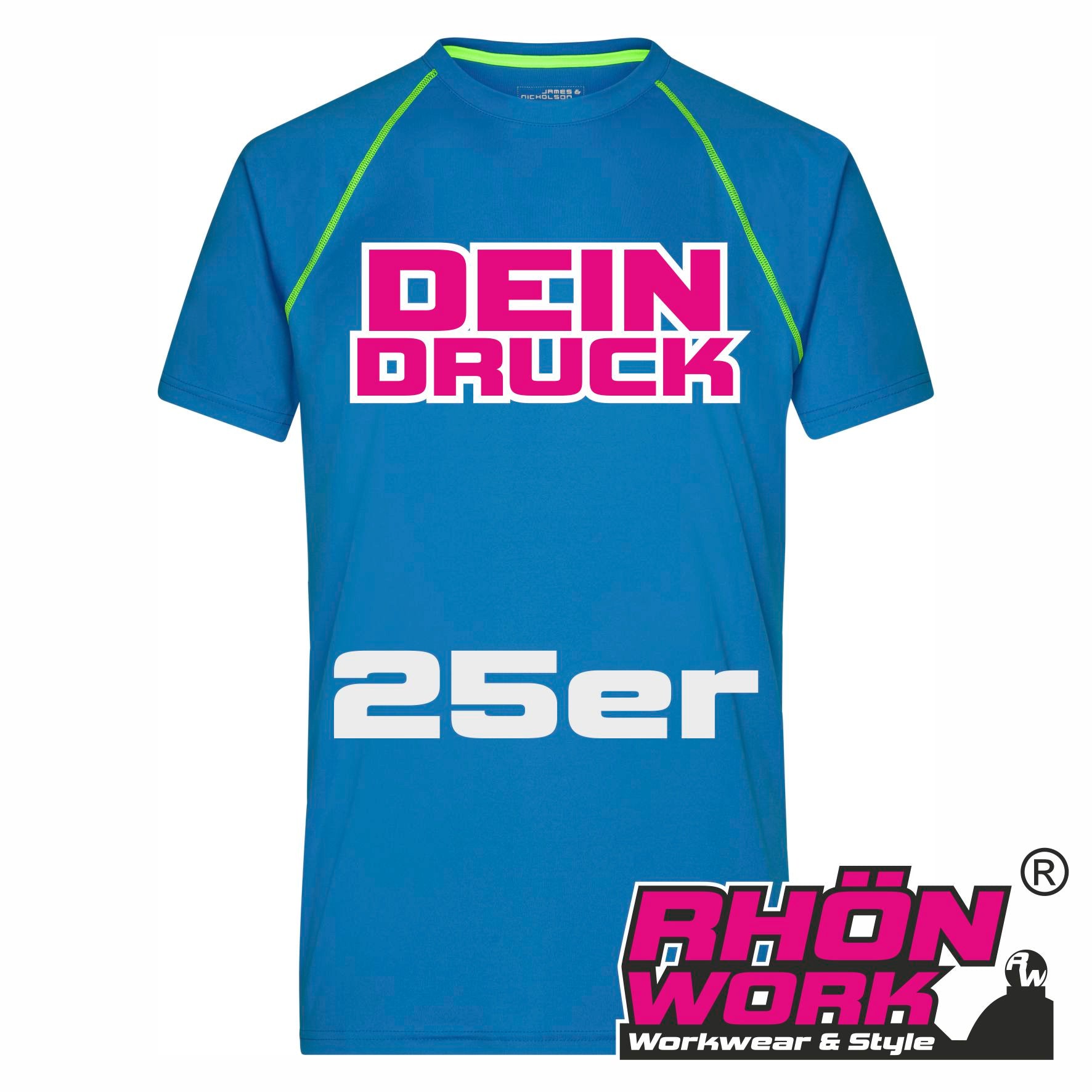 FUNKTIONS SHIRT DEAL "JN496" - 25er Pack (St. ab 25,16€)
