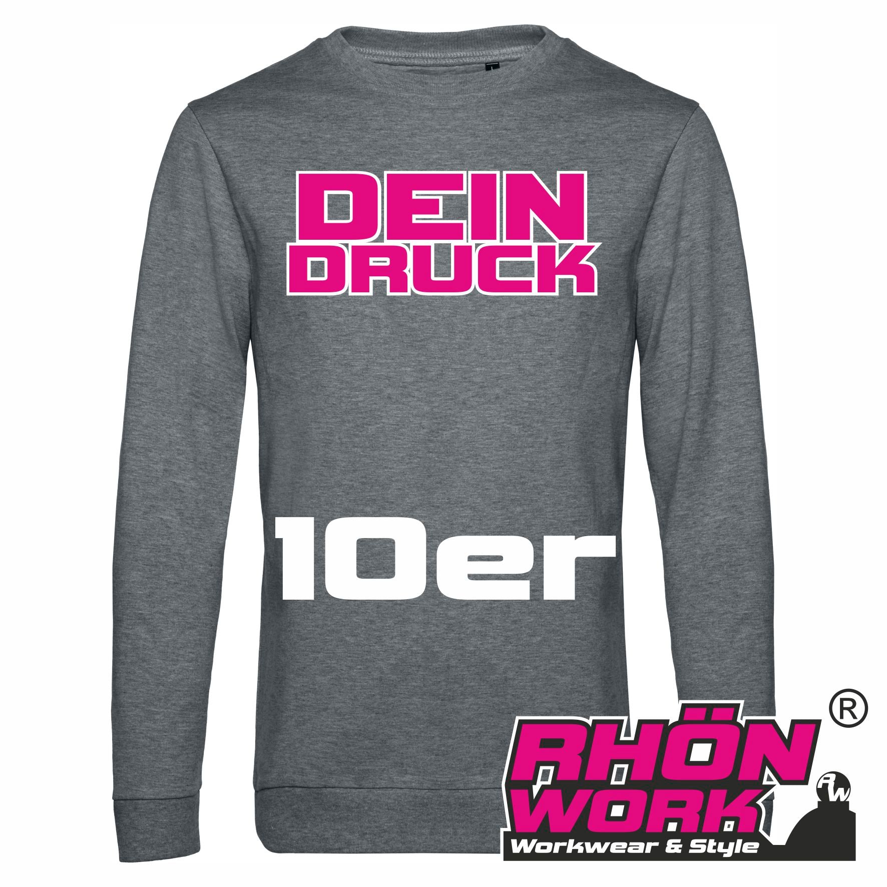 SWEATER DEAL "#SET IN" - 10er Pack (St. ab 31,40€)