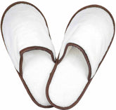 The One | Slippers white/taupe