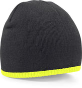 Beechfield | B44C black/fluorescent yellow