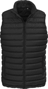 Stedman | Padded Vest "Lux" Men black opal