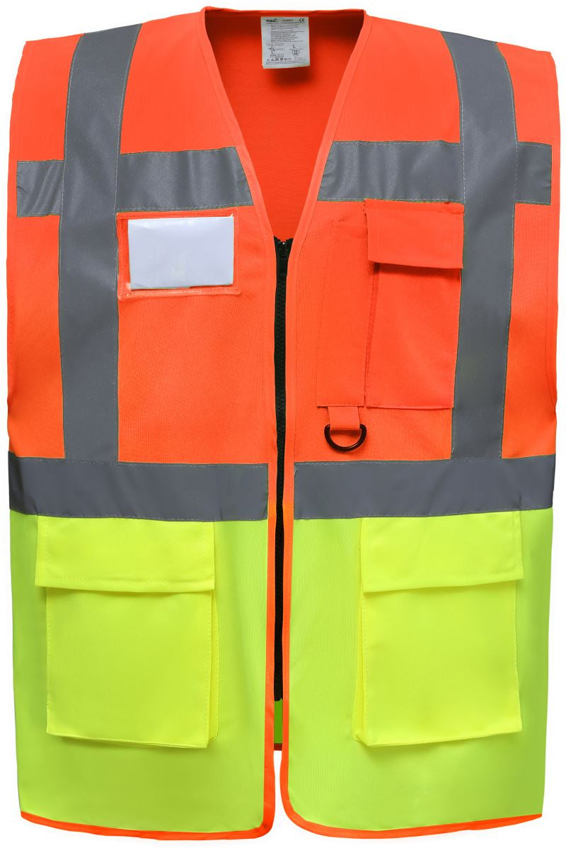 Yoko | HVW801 hi vis orange/hi vis yellow