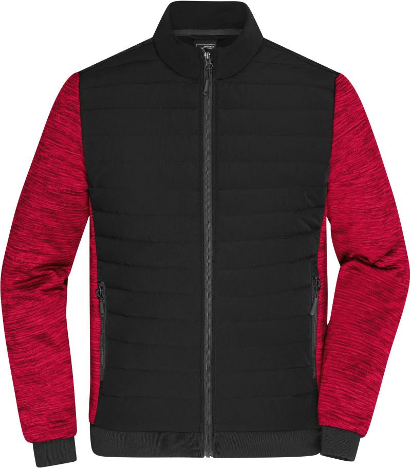 James & Nicholson | JN 1866 black/red melange