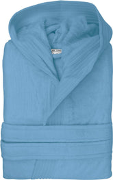 The One | Velour Bathrobe aqua