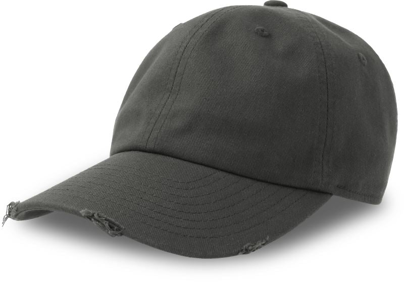 Atlantis | Dad Hat Destroyed-S dark grey