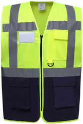 Yoko | HVW801 hi vis yellow/navy