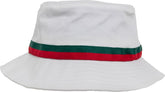 Flexfit | 5003S white/fire red/green
