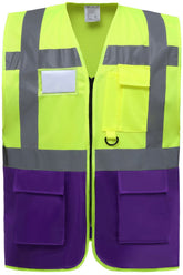 Yoko | HVW801 hi vis yellow/purple