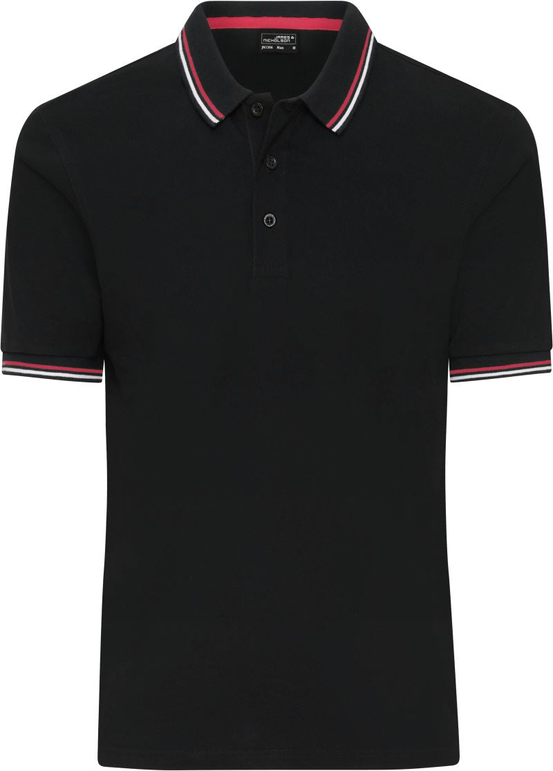 James & Nicholson | JN 1306 black/white/red