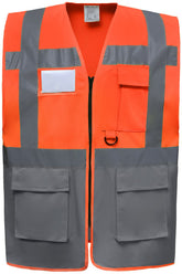 Yoko | HVW801 hi vis orange/grey