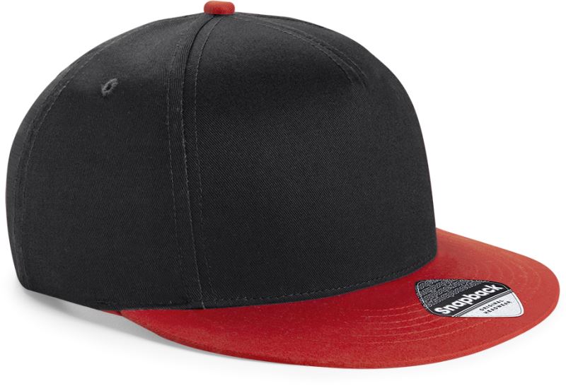 Beechfield | B615 black/bright red