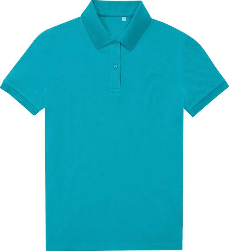 B&C | My Eco Polo 65/35 /women_° pop turquoise