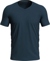 Stedman | V-Neck T "Clive" marina blue