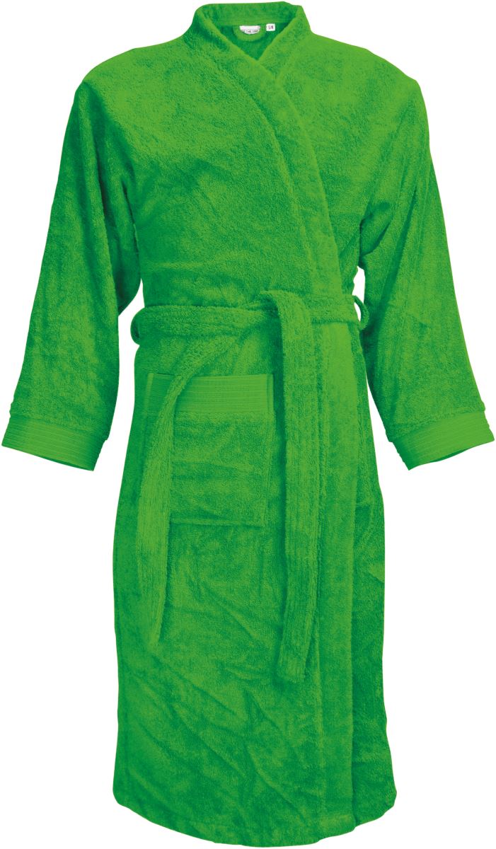 The One | Bathrobe lime