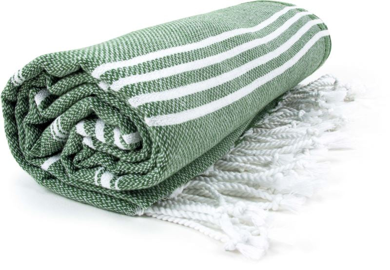 The One | Hamam Sultan olive green/white
