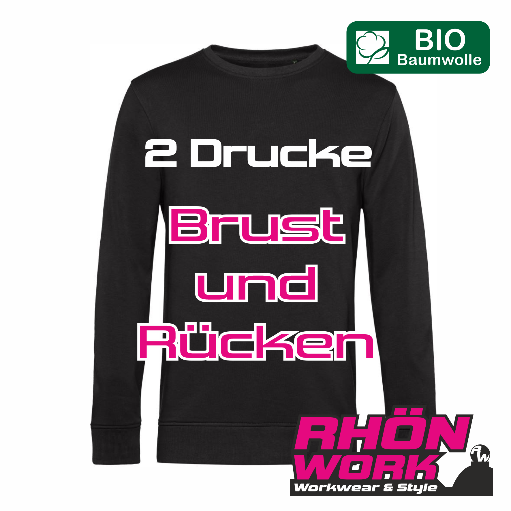 SWEATER DEAL "BIO B&C - Inspire" - 50er PACK (St. ab 34,78€)
