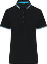 James & Nicholson | JN 1305 black/white/turquoise