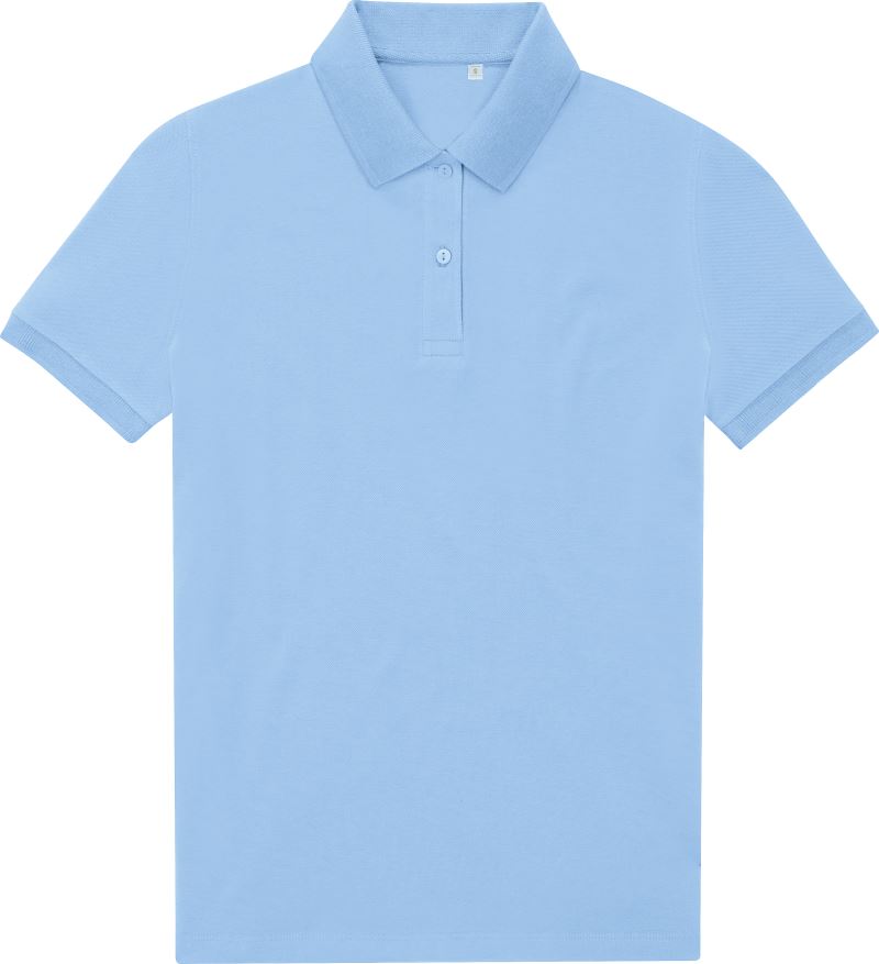 B&C | My Eco Polo 65/35 /women_° lotus blue