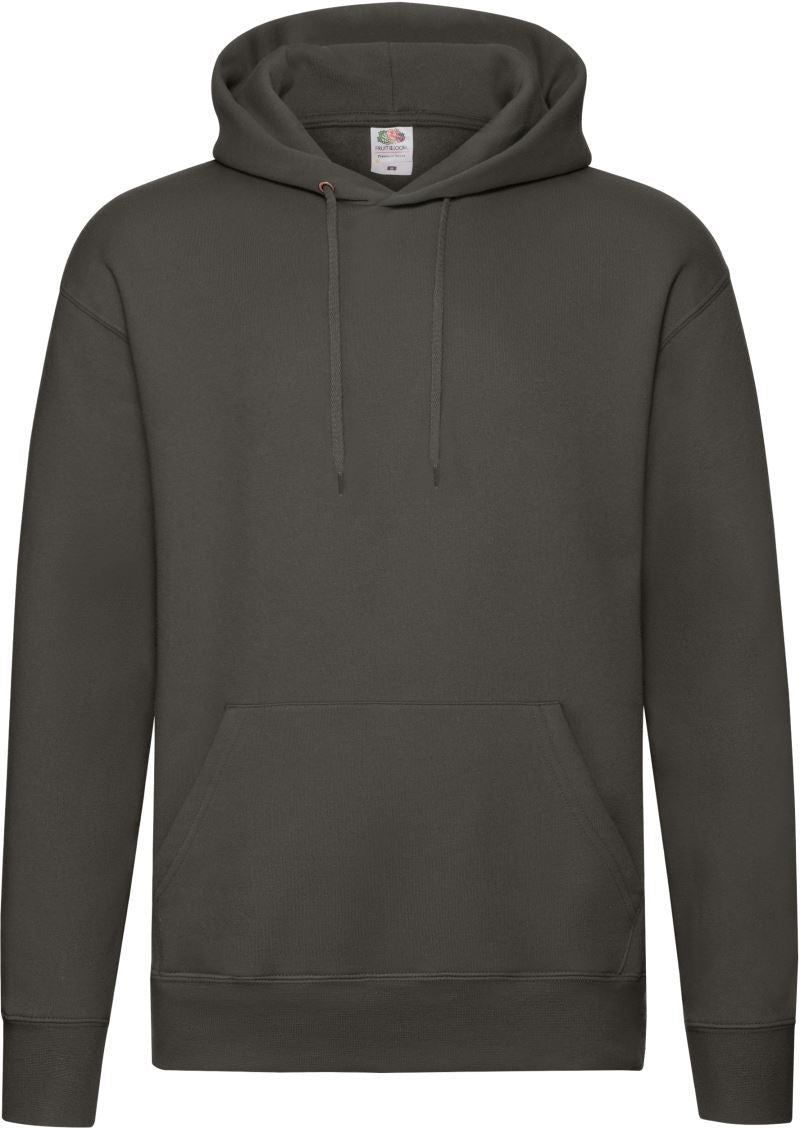 F.O.L. | Premium Hooded Sweat charcoal