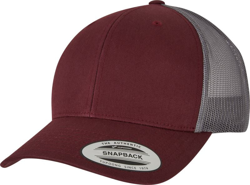 Flexfit | 6606/6606T maroon/grey