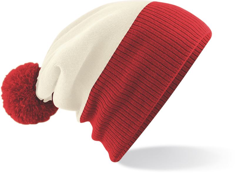 Beechfield | B451 off white/bright red