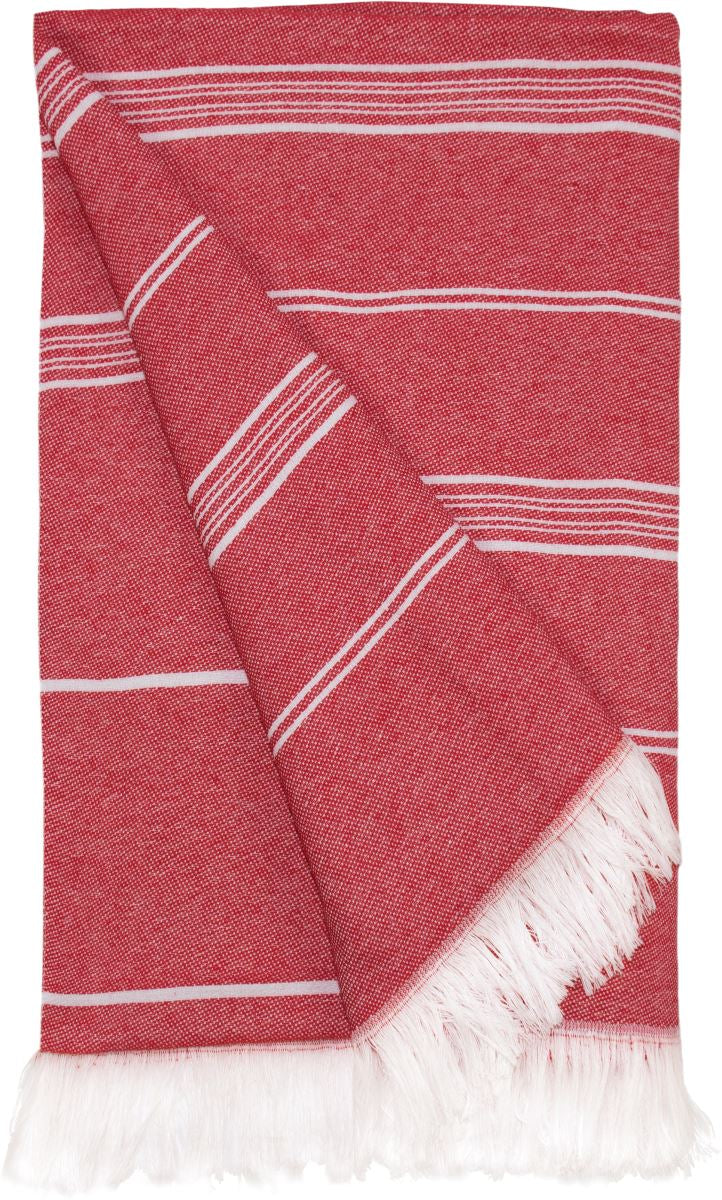 The One | Recycled Hamam Towel red