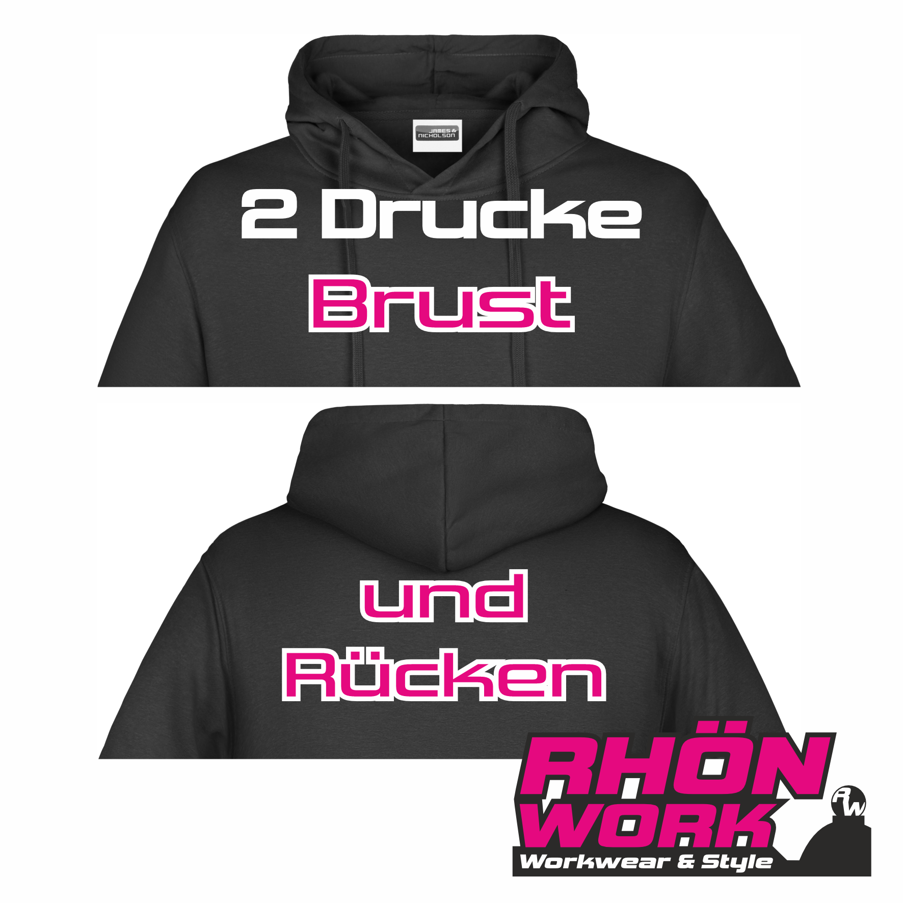 HOODIE DEAL "JN796" - 50er PACK (St. ab 31,58€)