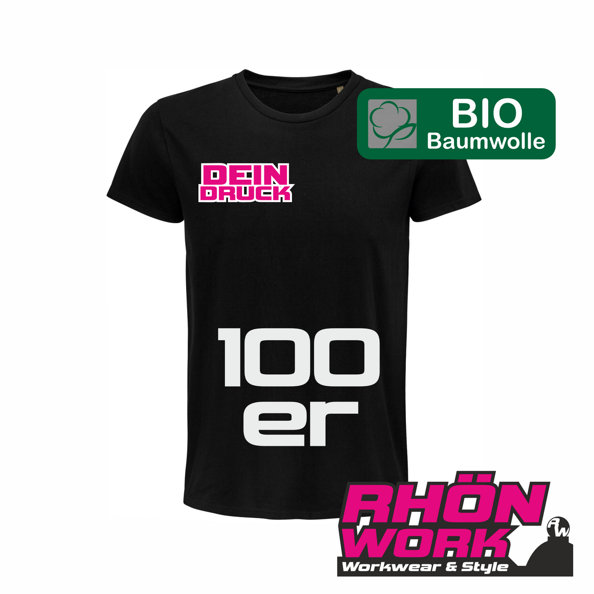 SHIRT DEAL "BIO PIONEER" - 100er PACK (St. ab 15,39€)