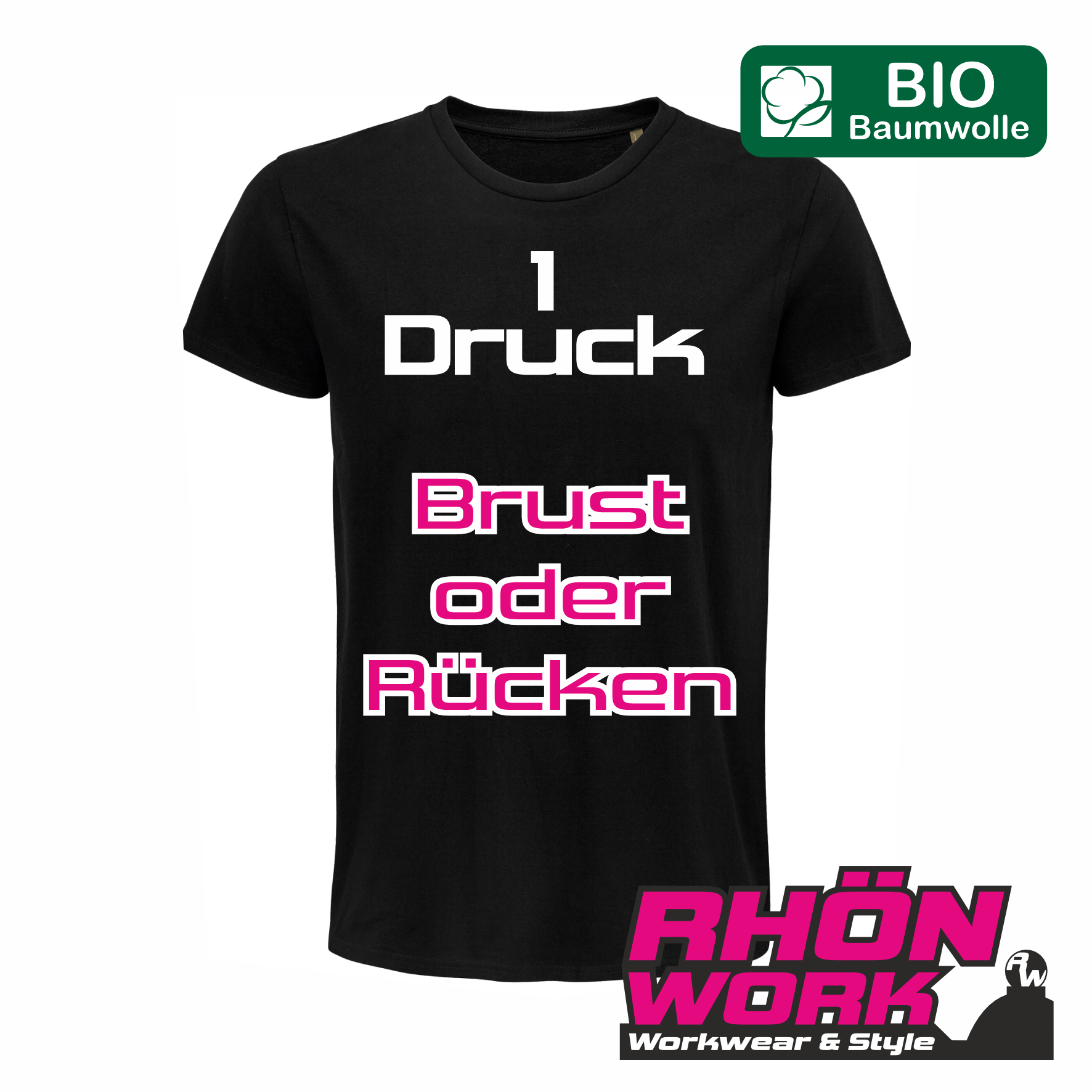 SHIRT DEAL "BIO PIONEER" - 50er PACK (St. ab 16,38€)