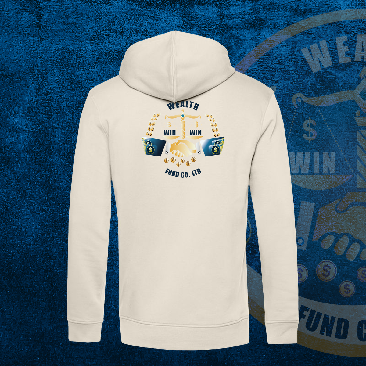 Finanzielle Freiheit (G) GROKR Bio Hoodie