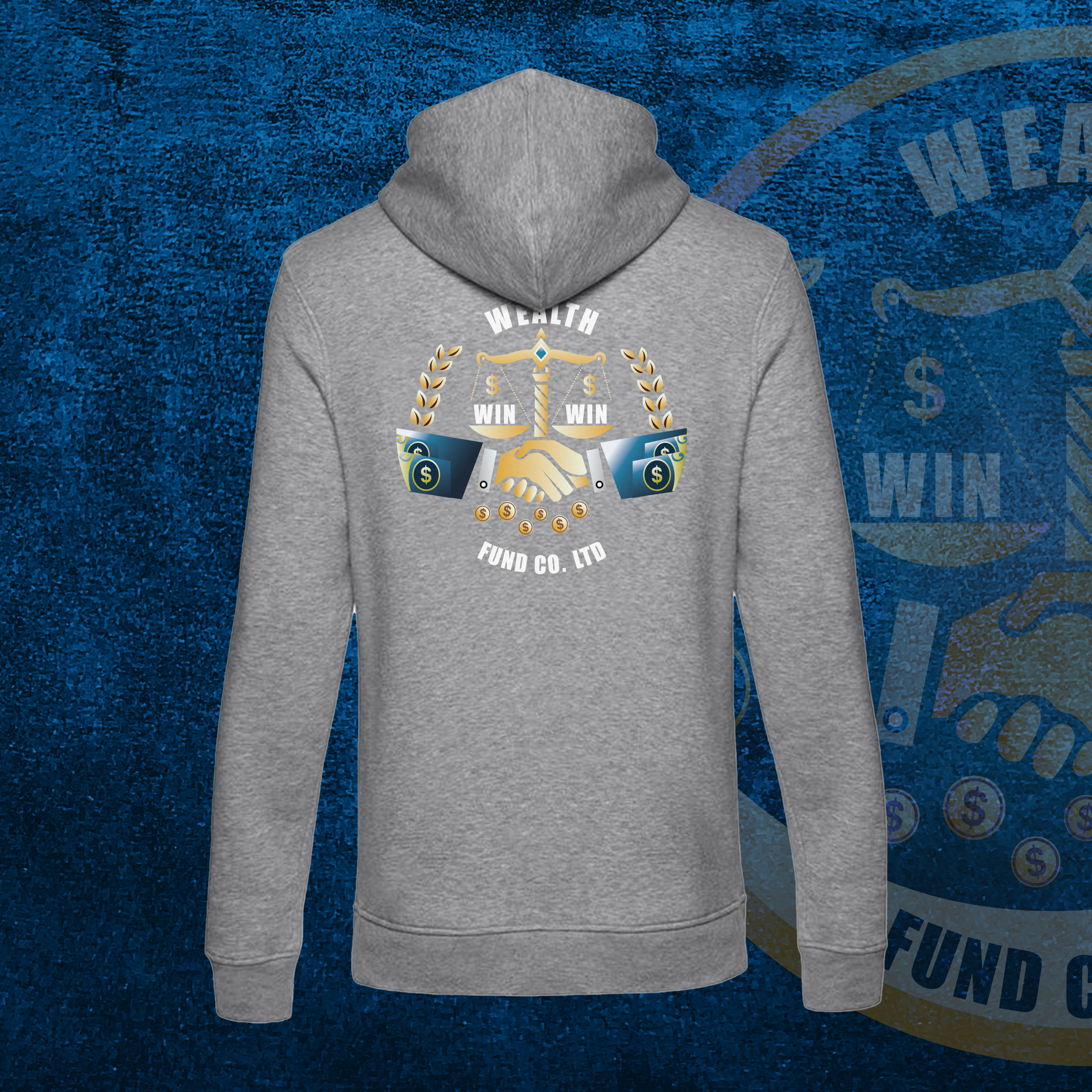 Finanzielle Freiheit (K) GROKR Bio Hoodie