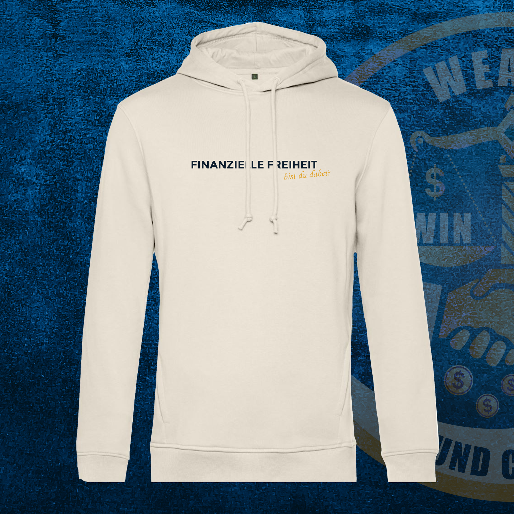 Finanzielle Freiheit (K) GROKR Bio Hoodie