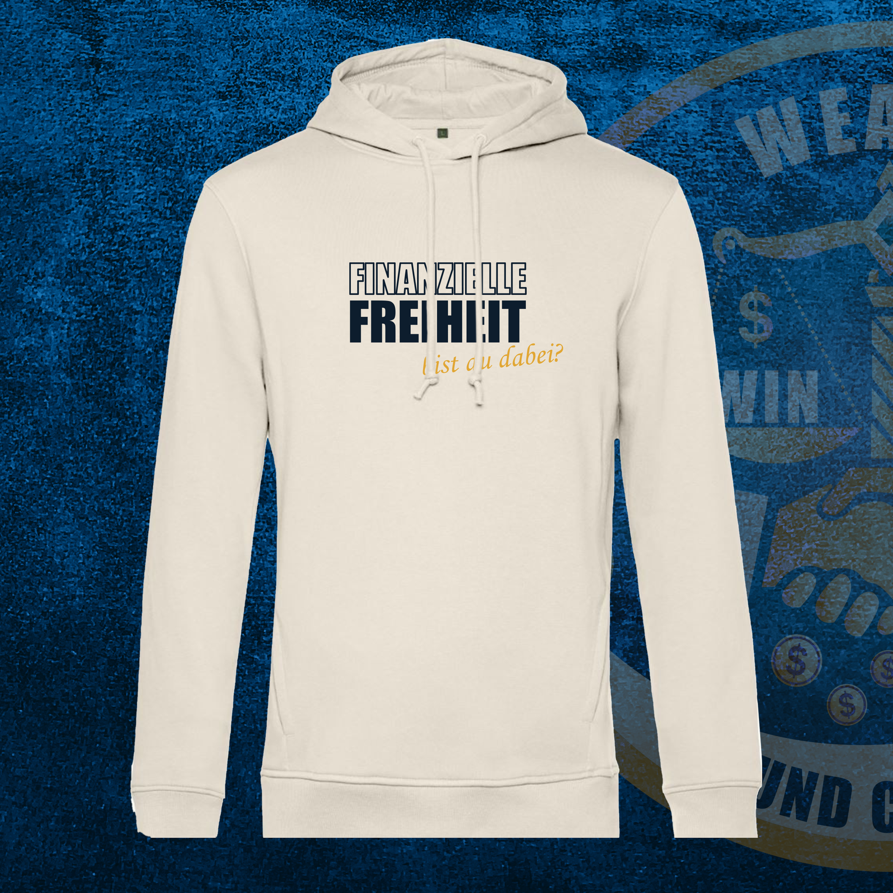 Finanzielle Freiheit (G) GROKR Bio Hoodie