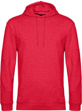 B&C | #Hoodie heather red