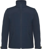 B&C | Hooded Softshell /kids navy