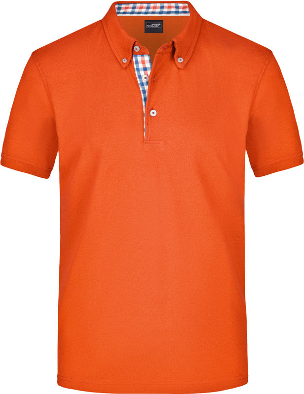 James & Nicholson | JN 964 dark orange/dark orange/white