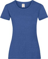 F.O.L. | Lady-Fit Valueweight T retro heather royal