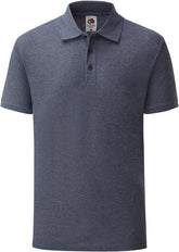 F.O.L. | 65/35 Pique Polo heather navy