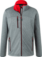 James & Nicholson | JN 1148 dark melange/red
